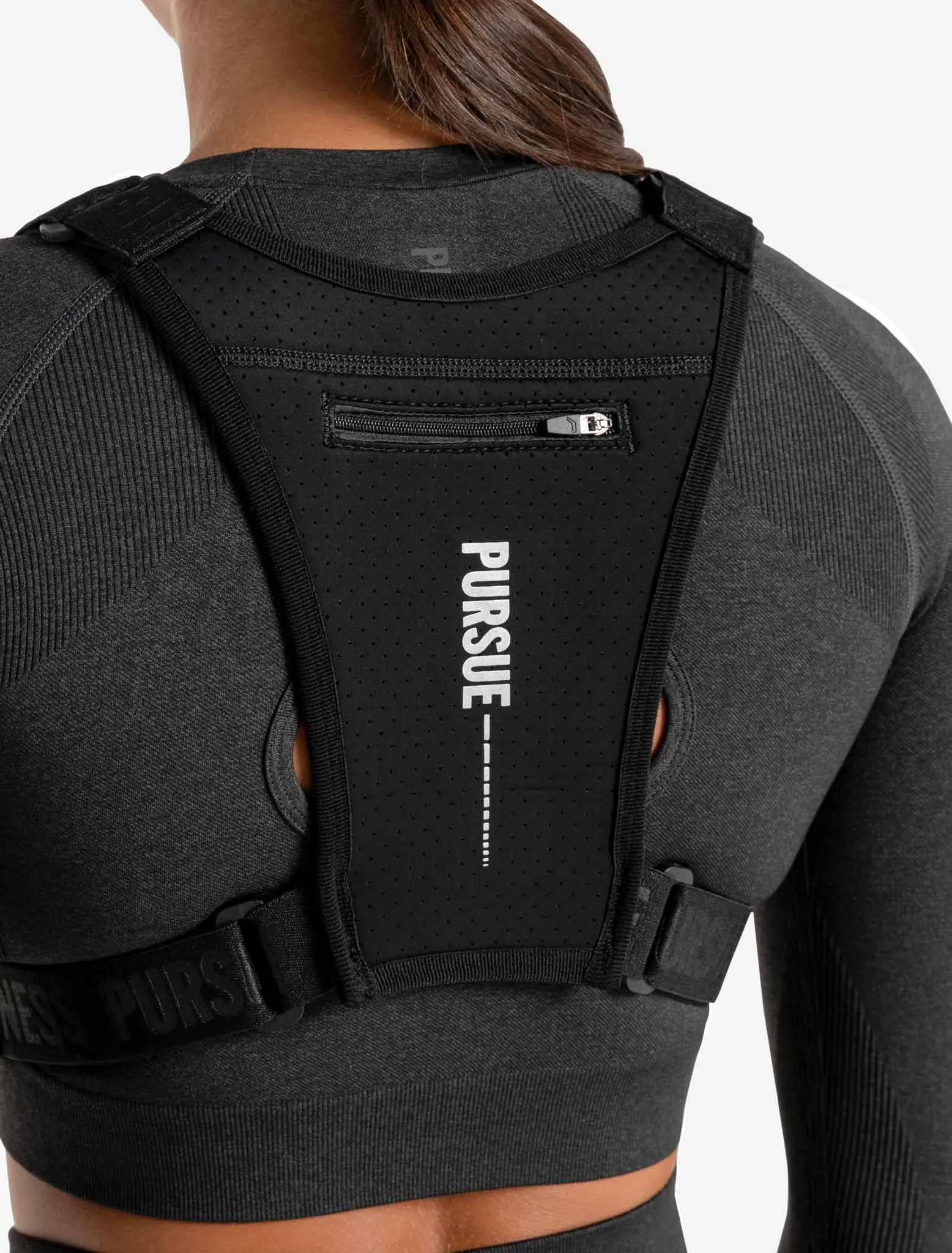 Adjustable Training Vest - Black