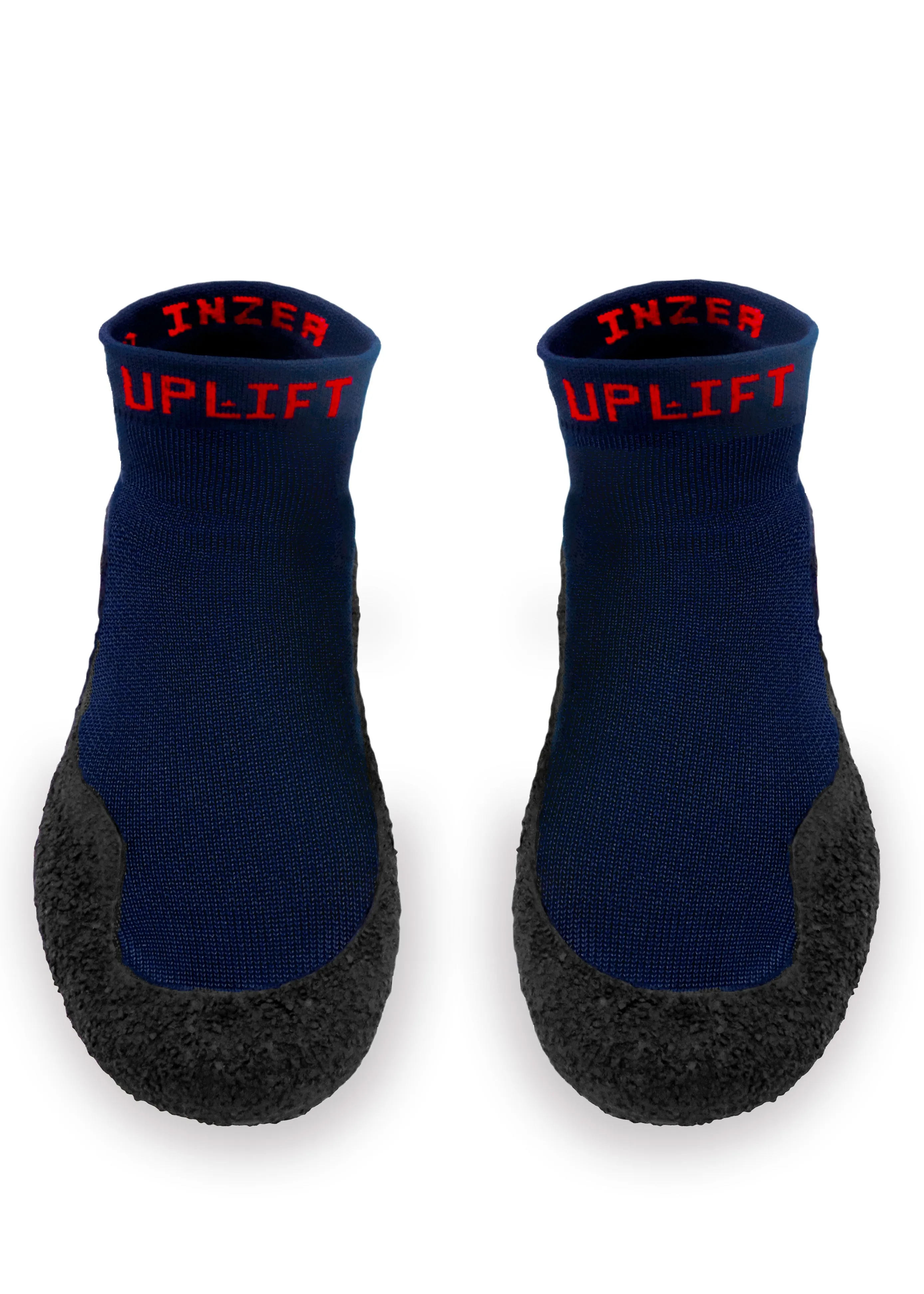 Barefoot Grip Lifting Shoes: Navy Blue