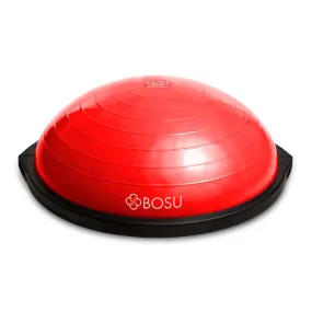 BOSU 26 Inch Yoga Sports Pro Balance Trainer Ball Equipment, Red/Black(Open Box)