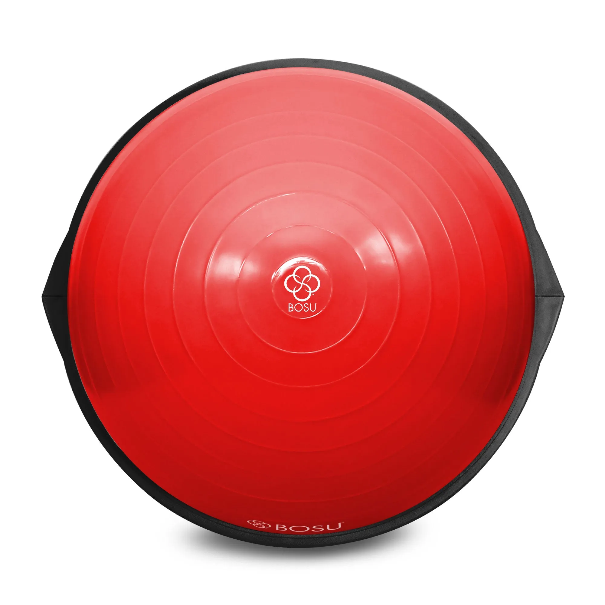 BOSU 26 Inch Yoga Sports Pro Balance Trainer Ball Exercise Equipment, Red/Black