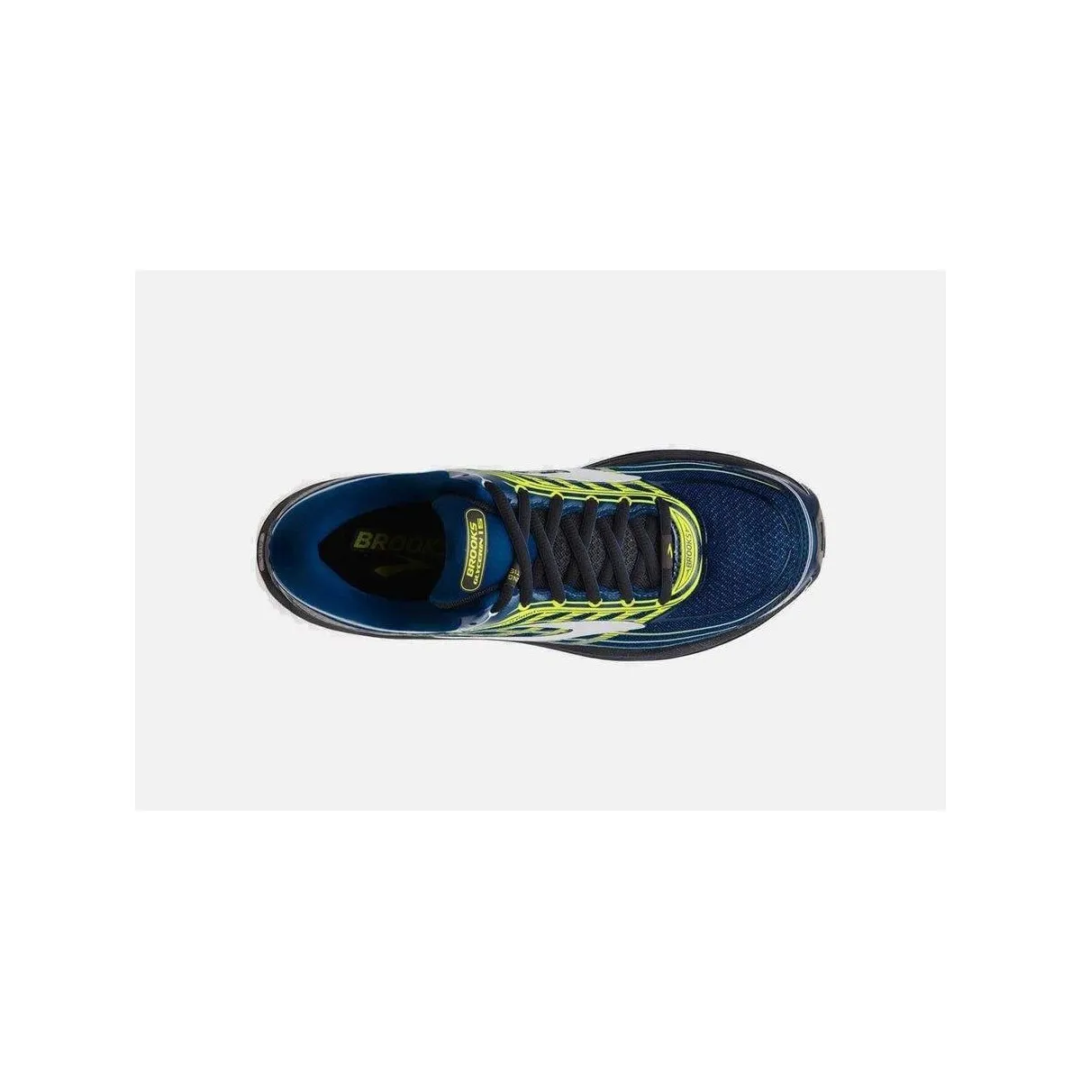 Brooks Glycerin 15 shoes navy blue / yellow / black SS18