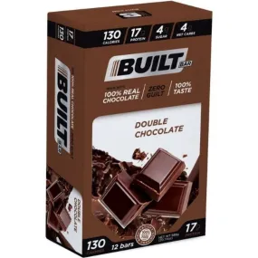 Built Bar, Protein Bar and Energy Bar, Box of 12 Bars