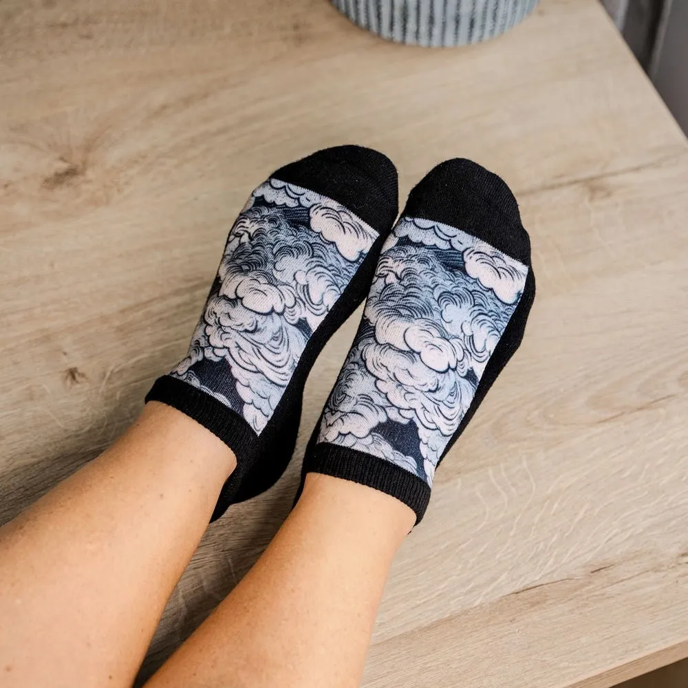 Cloudy Days Ankle Diabetic Socks