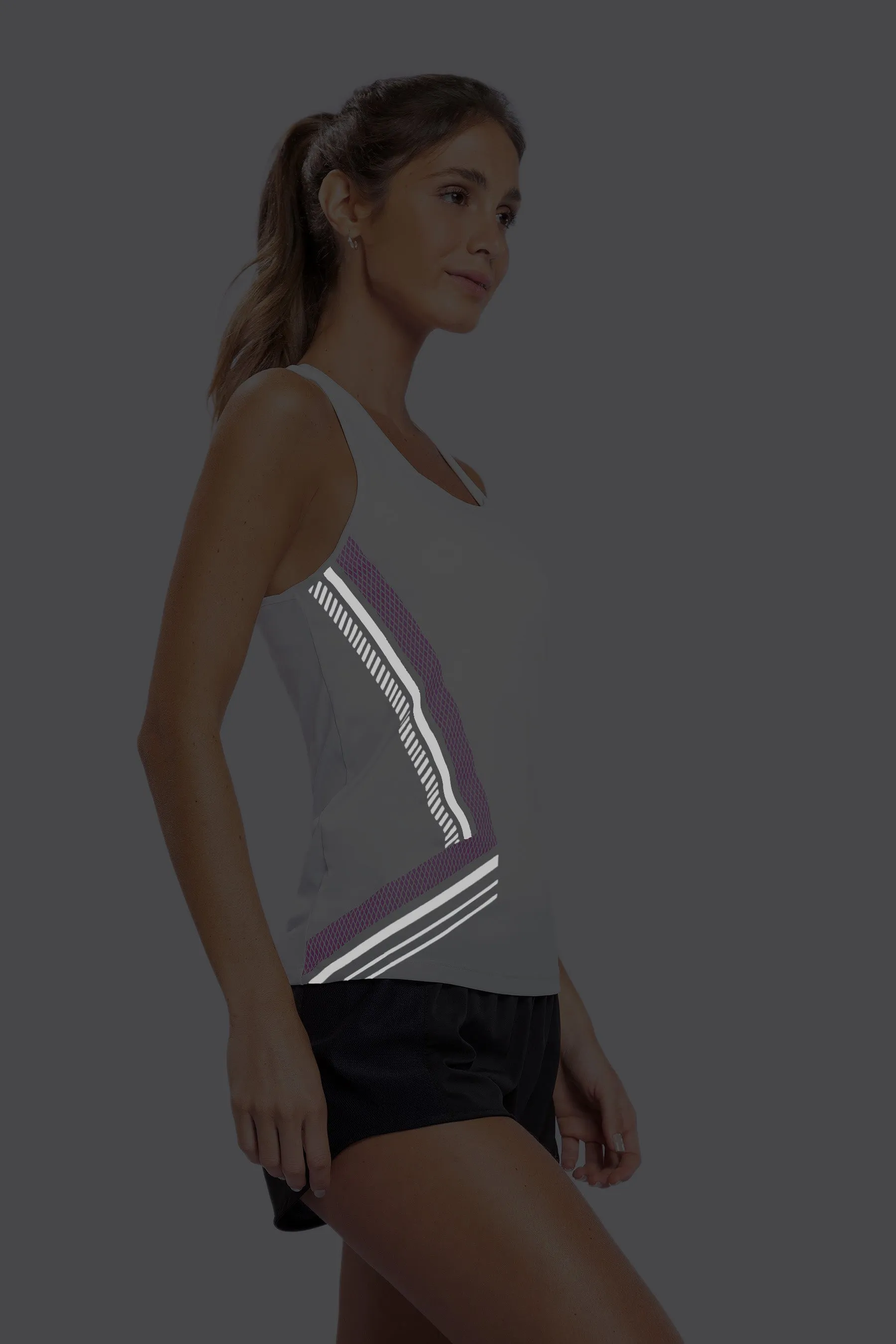 Color Reflex Cross Tank