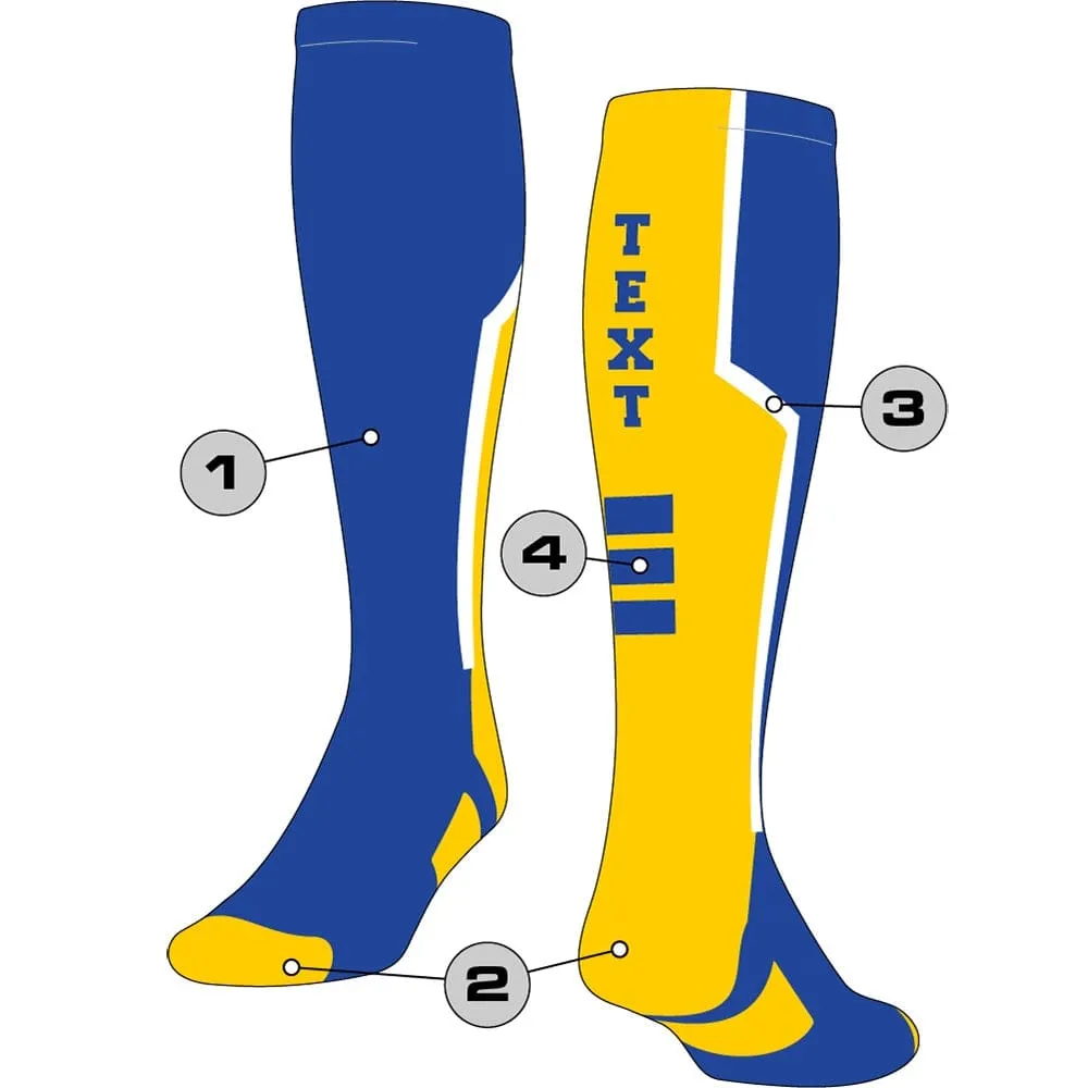 Custom Over the Calf Socks - Perimeter