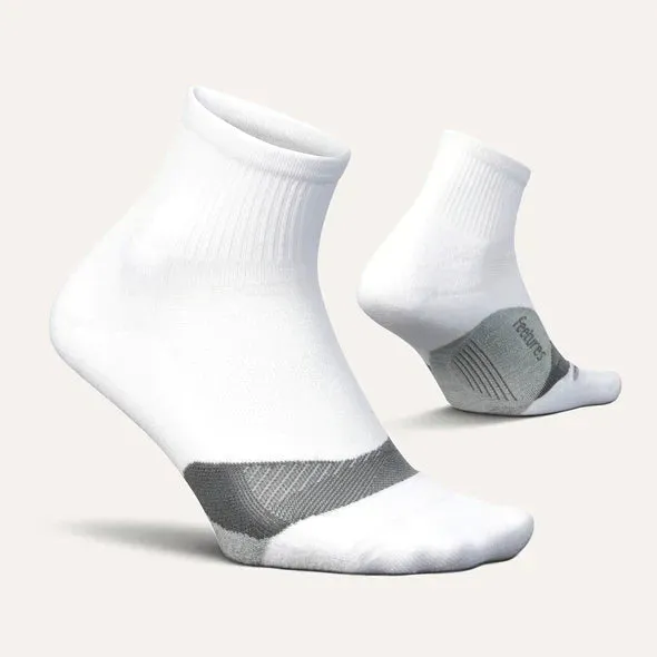 Feetures Elite Light Cushion Quarter (White)