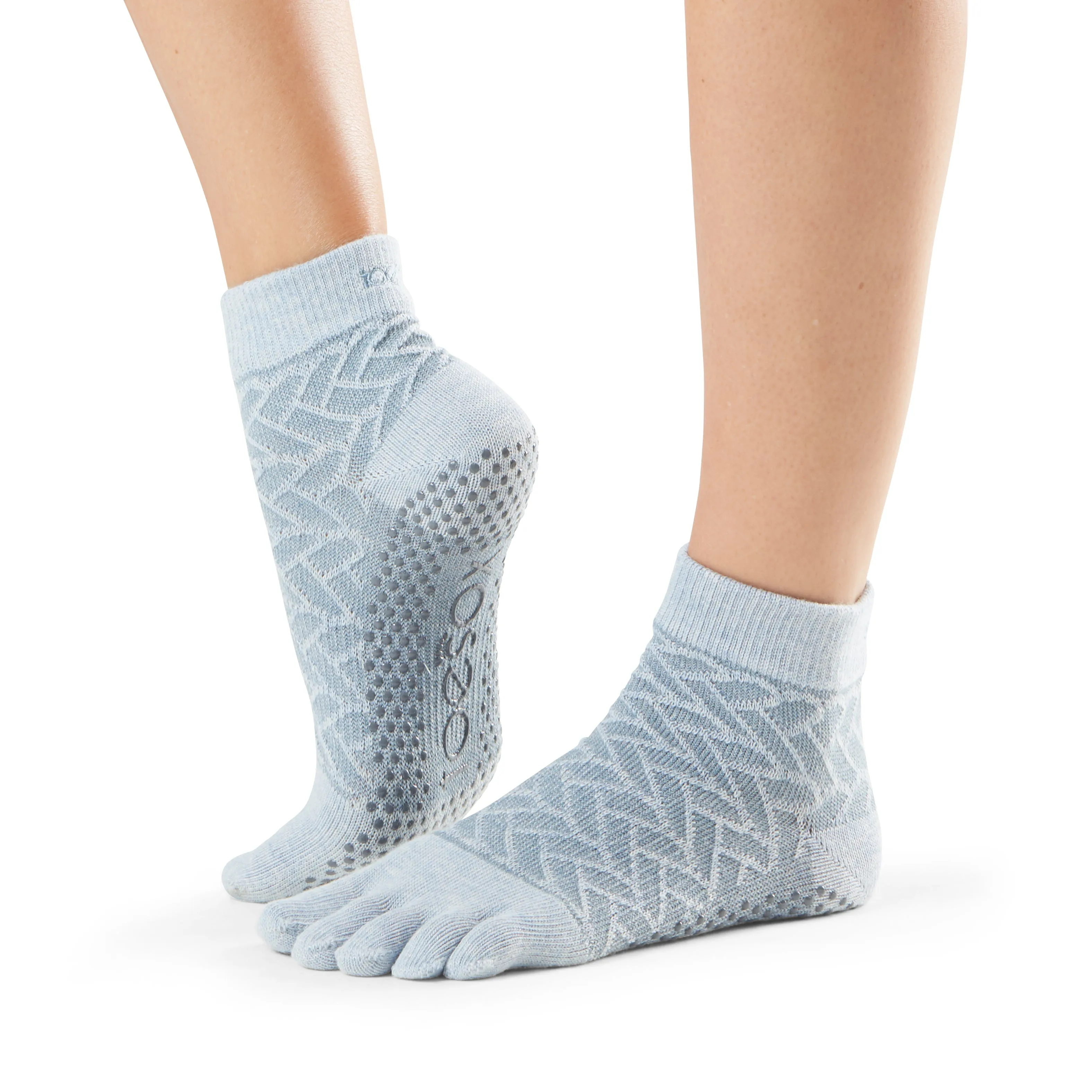 Half Toe Ankle Grip Socks