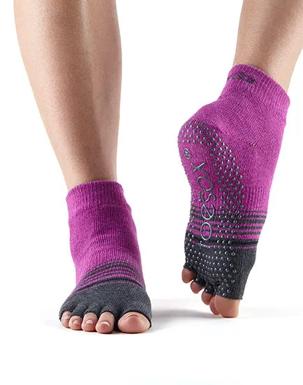 Half Toe Ankle Grip Socks