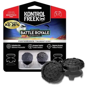 KontrolFreek FPS Freek Battle Royale Thumbsticks for Nintendo Switch Pro Blister Kit - Black