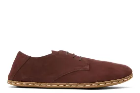 Men's Barefoot Grounding Lace Up Shoe / Redwood by Raum