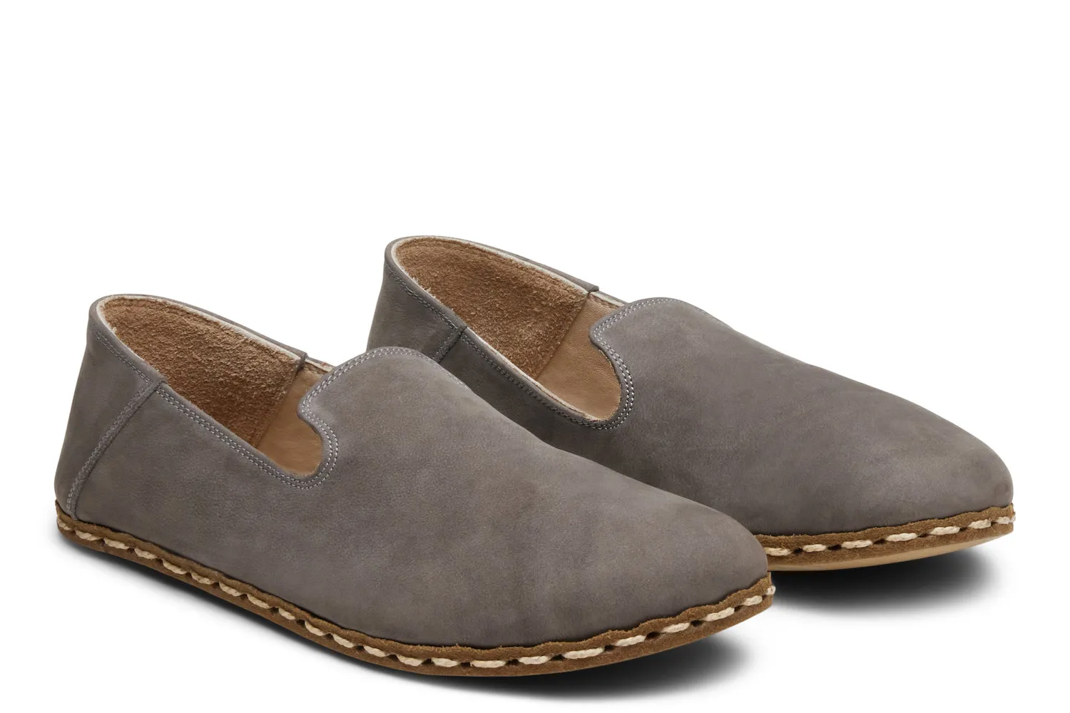 Men's Barefoot Grounding Slip-on Shoes / Stone by Raum