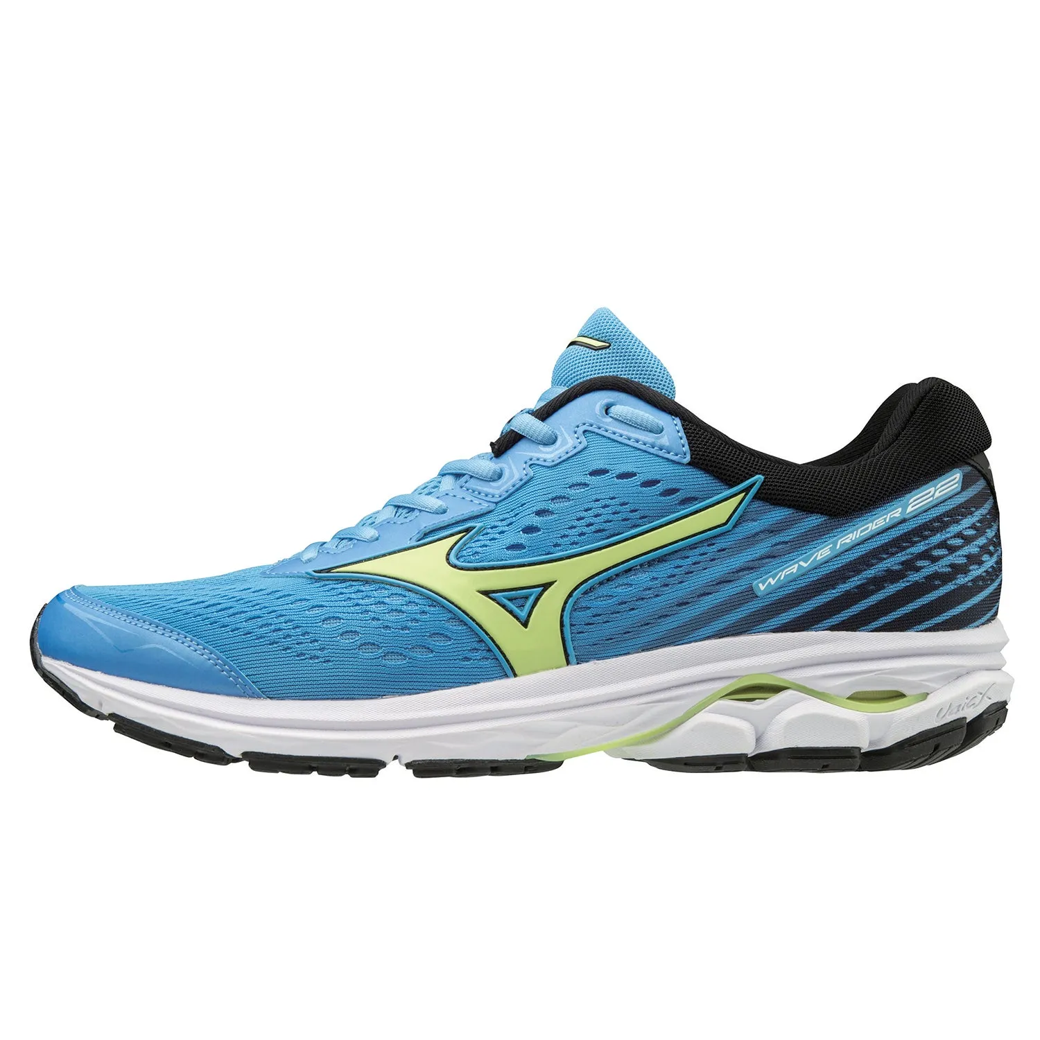 Mizuno Wave Rider 22 Mens | Azureblue/Sgreen/Black