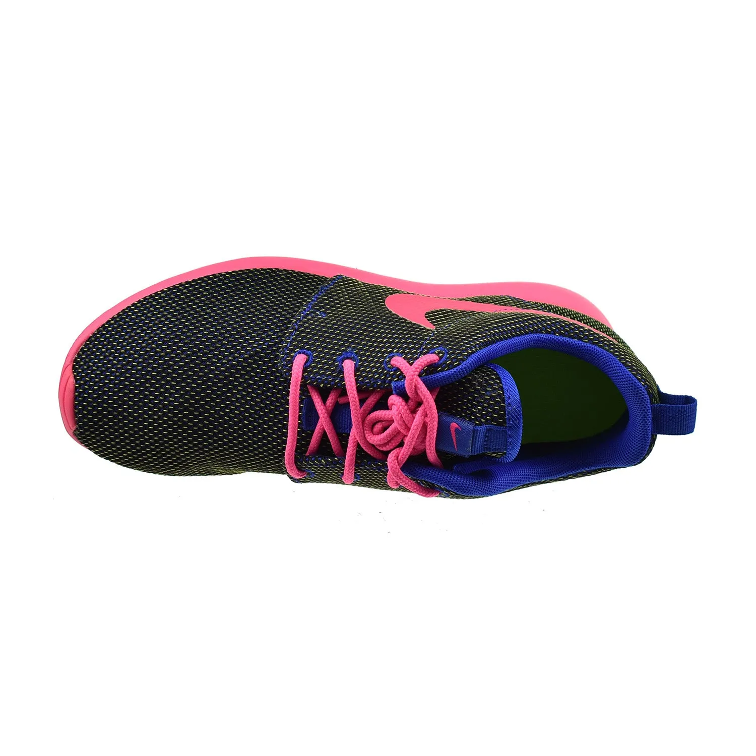 Nike Roshe Run Womens' Shoes Hyper Cobalt/Hyper Pink-Volt-Black