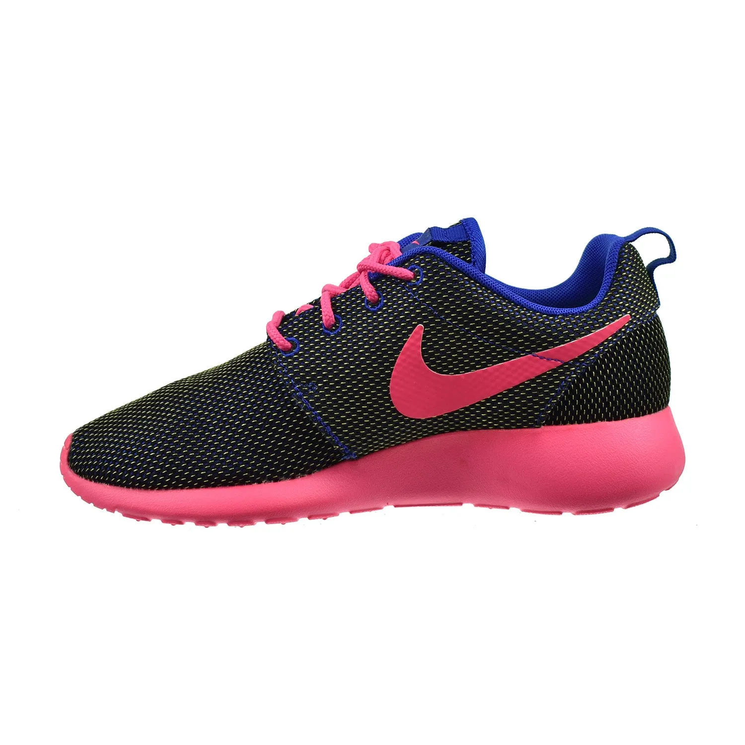 Nike Roshe Run Womens' Shoes Hyper Cobalt/Hyper Pink-Volt-Black