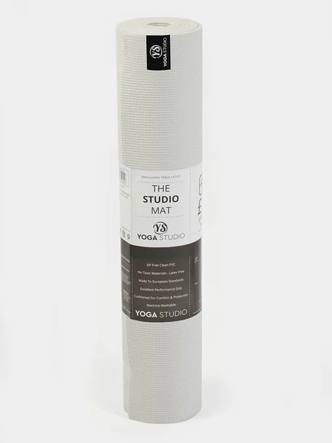 Personalised Yoga Mat 6mm With Custom Design - White