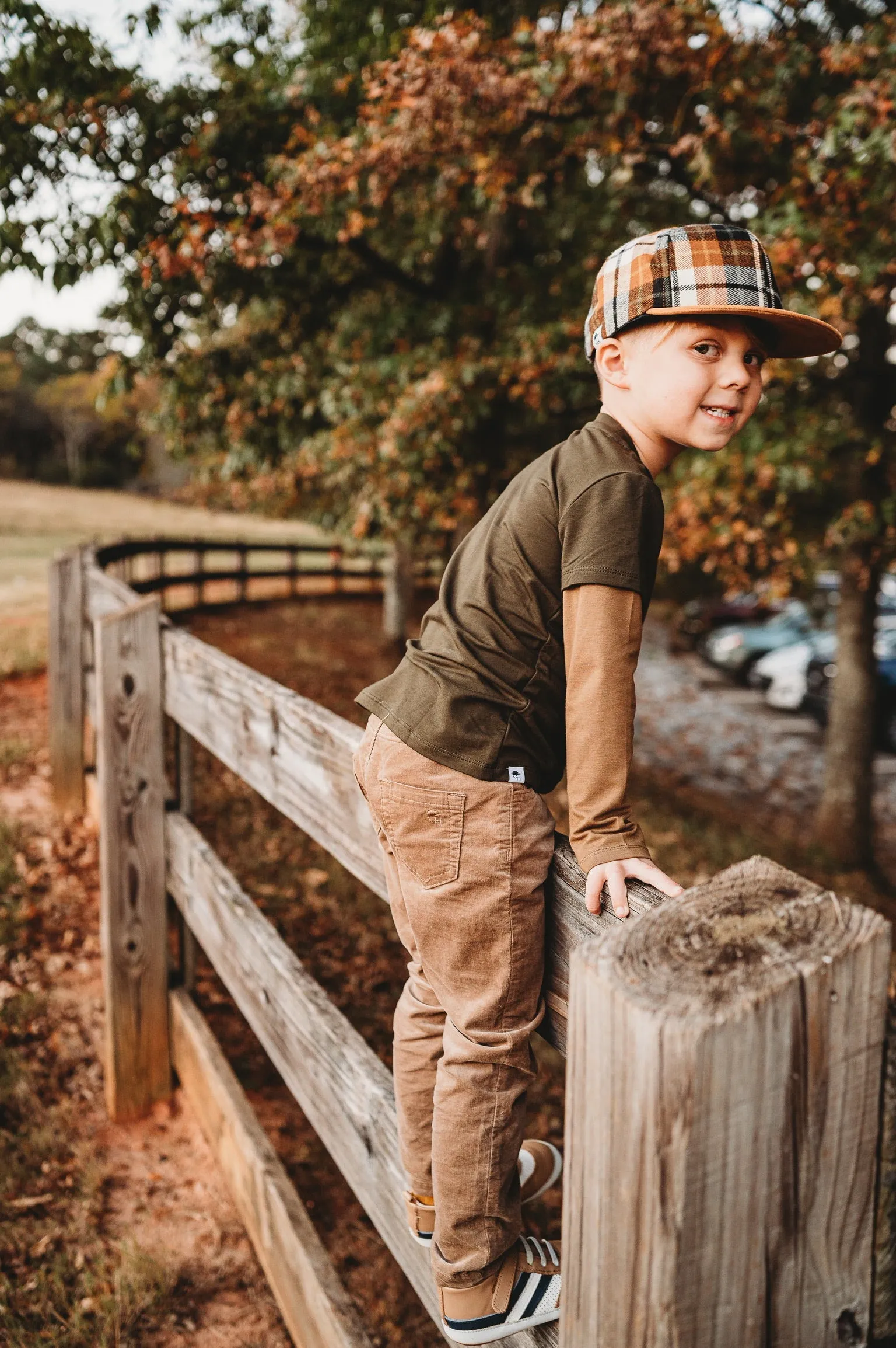 Pre-Order Brown and Navy Henry Low Top