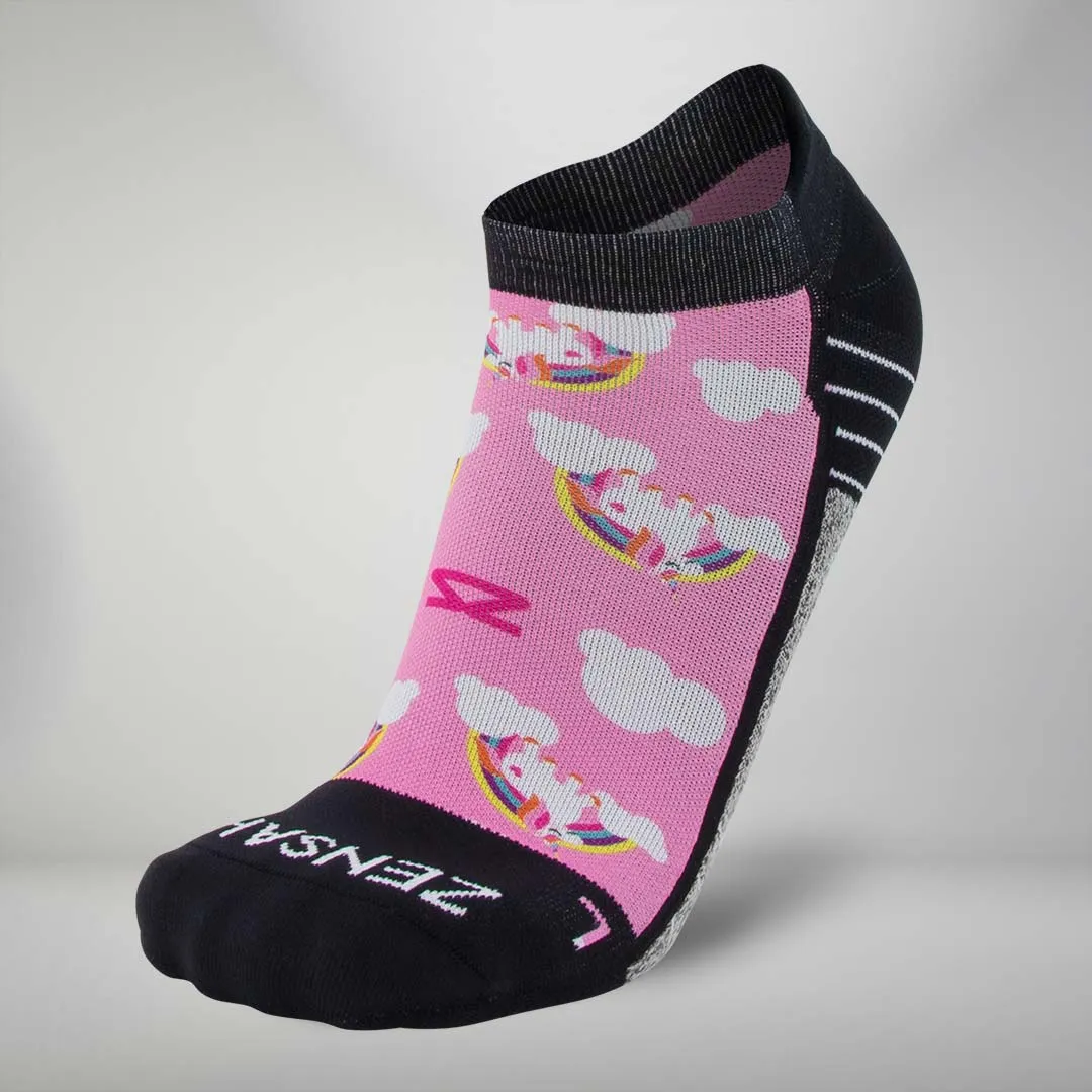 Rainbow Unicorns Socks (No Show)