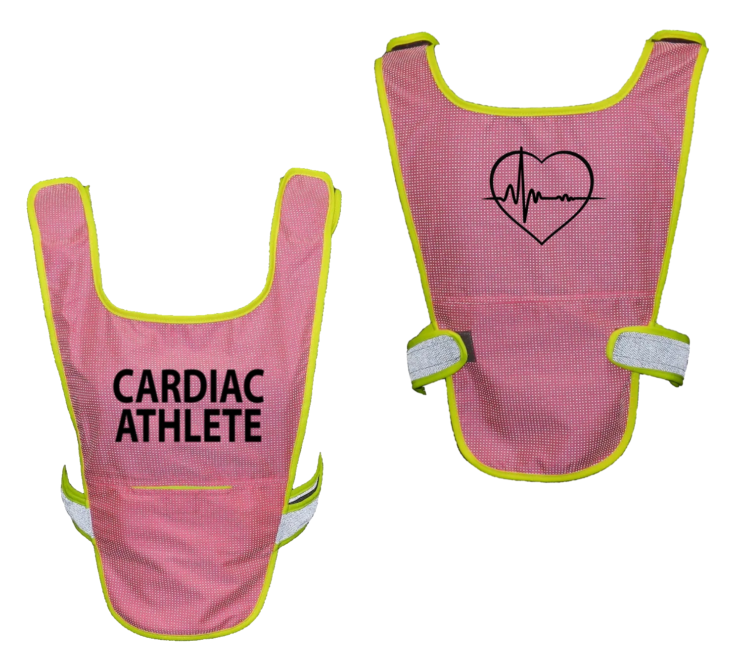 Reflective Running Vest - Cardiac Athlete