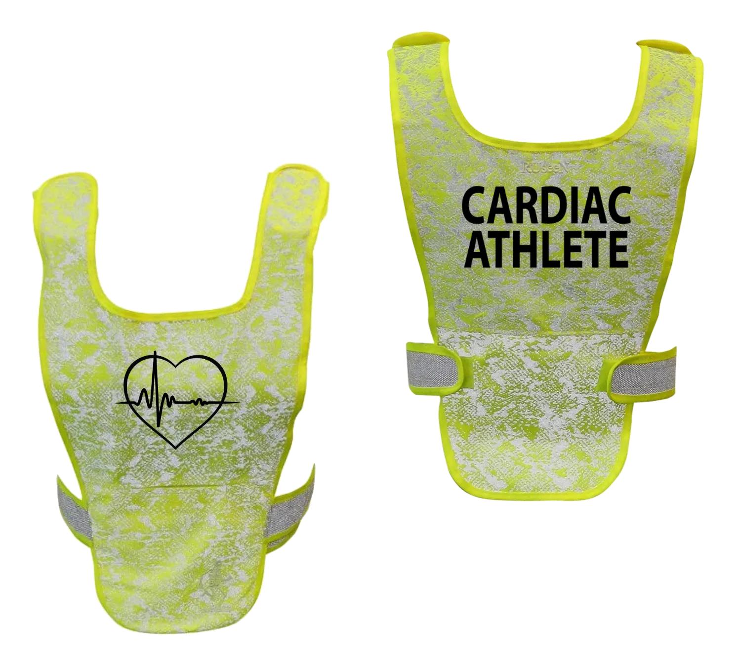 Reflective Running Vest - Cardiac Athlete