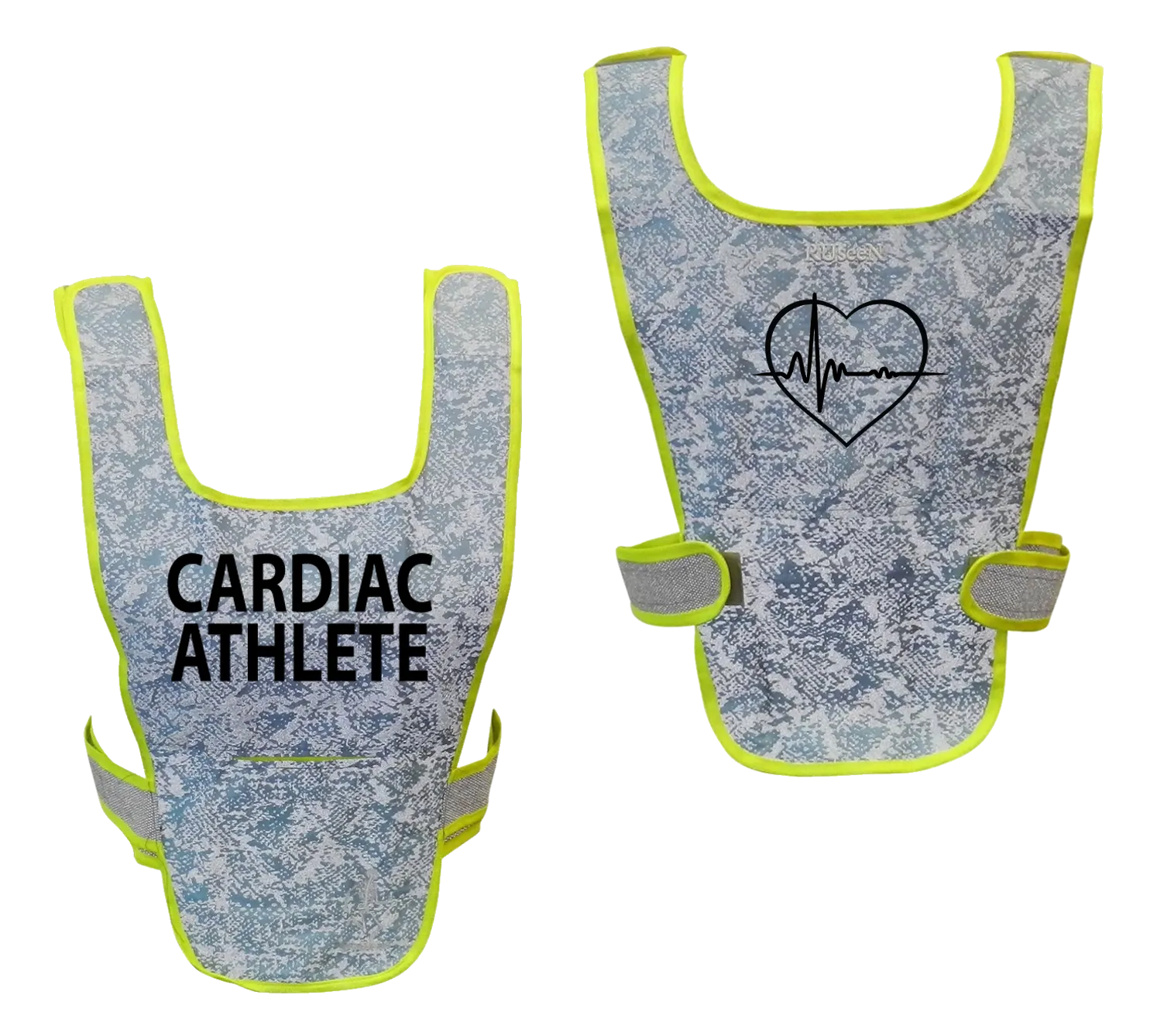 Reflective Running Vest - Cardiac Athlete