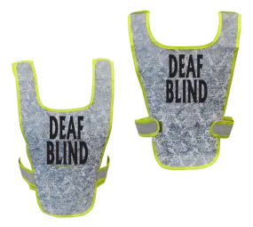 Reflective Running Vest - Deaf / Blind