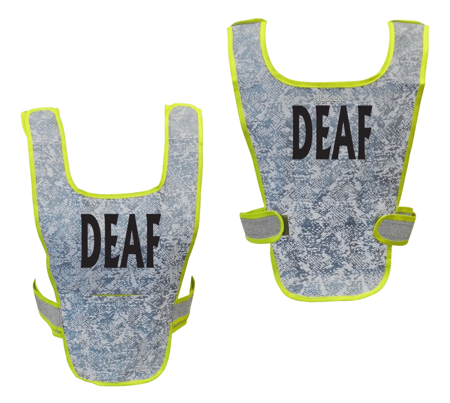 Reflective Running Vest - Deaf