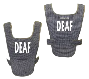 Reflective Running Vest - Deaf