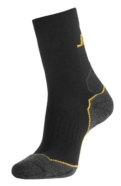 Snickers&#x20;9202&#x20;Mid&#x20;Socks&#x20;Wool&#x20;Mix&#x20;-&#x20;Black&#x2F;Grey