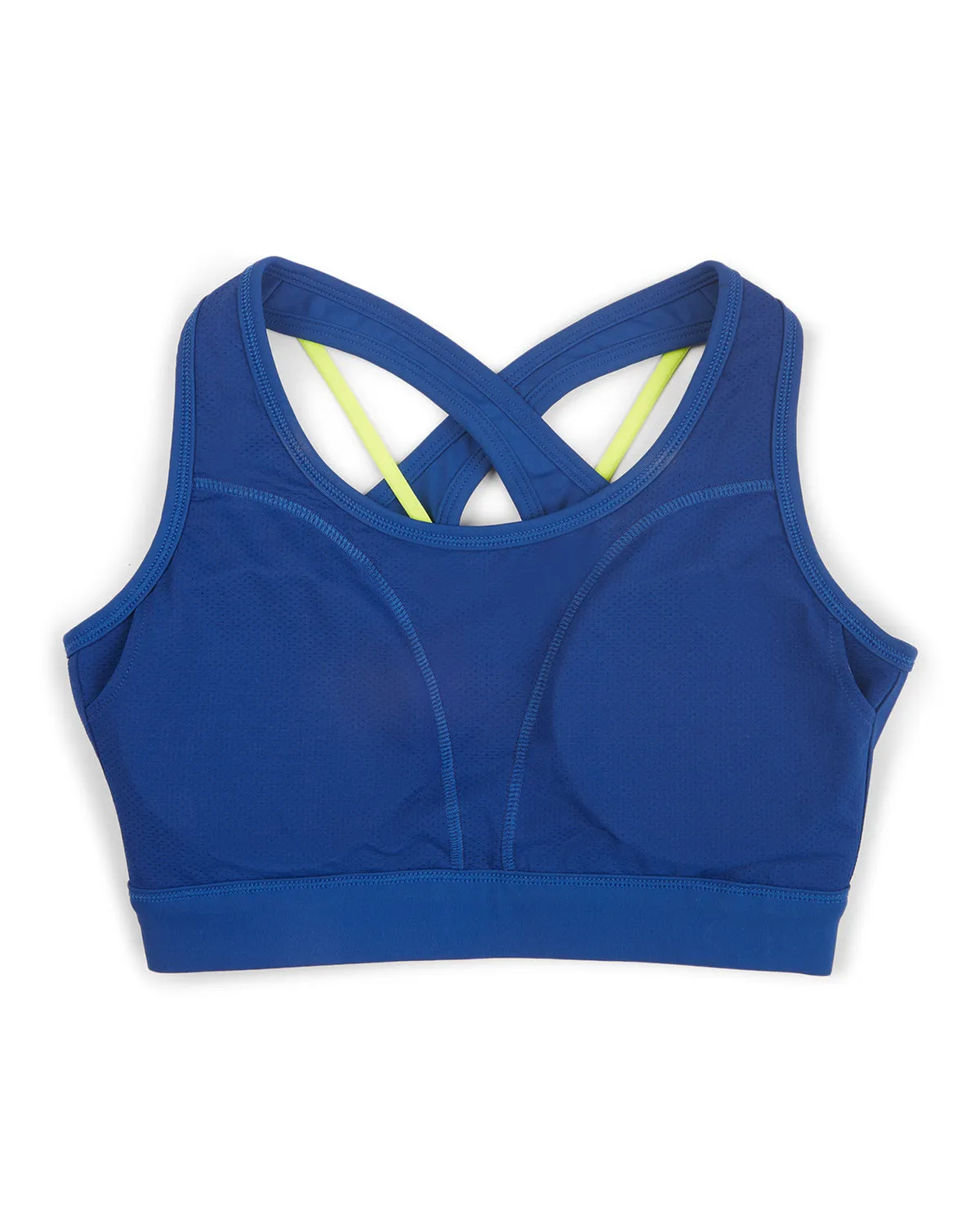 Sports Bra with Criss-cross straps and Back Closure - NYK310- Surf The Web