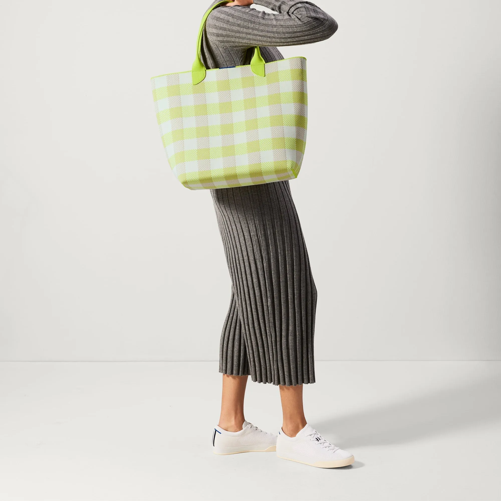 The Lightweight Tote - Citrus Gingham