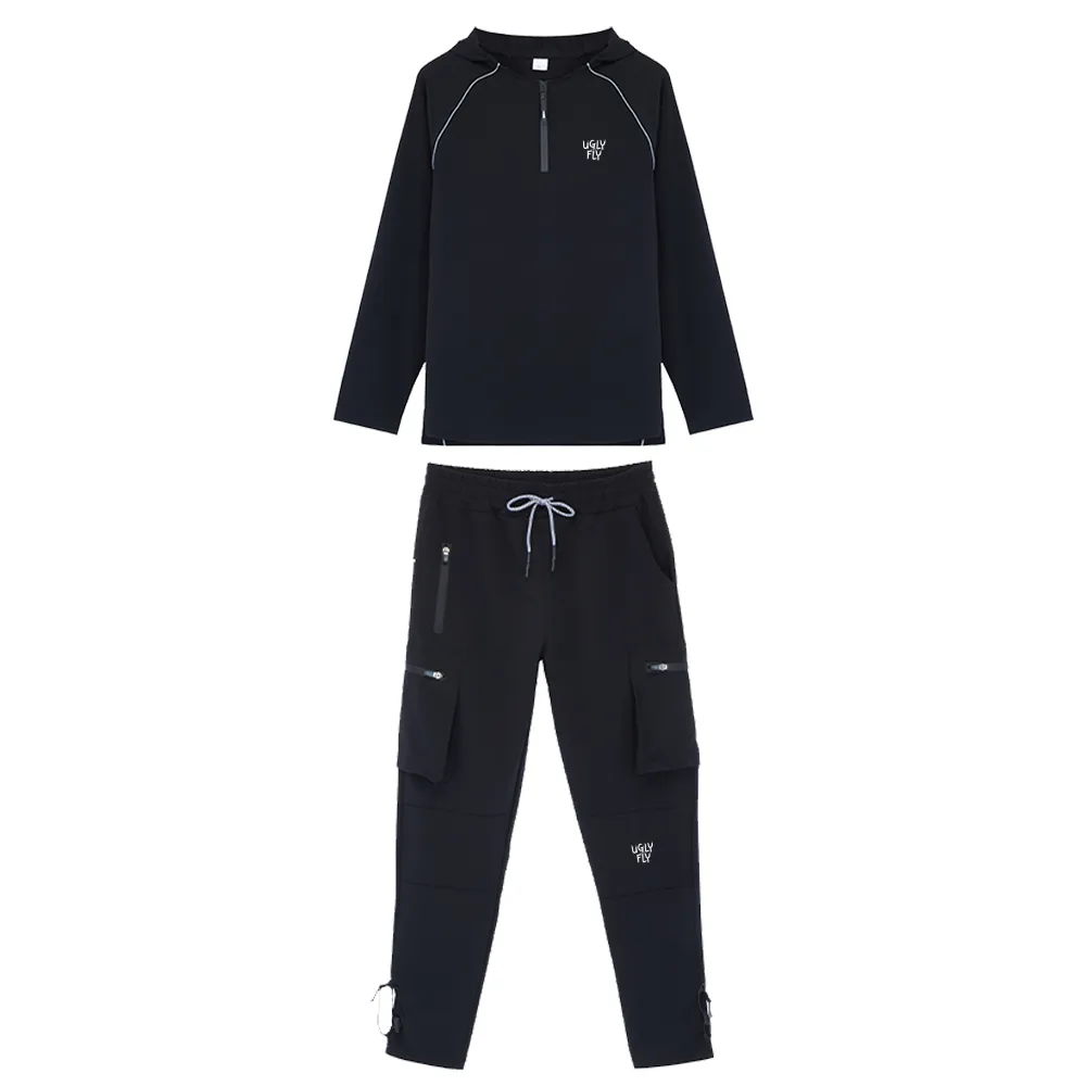 Ugly Fly Men's Nylon Hoodie & Pants Set