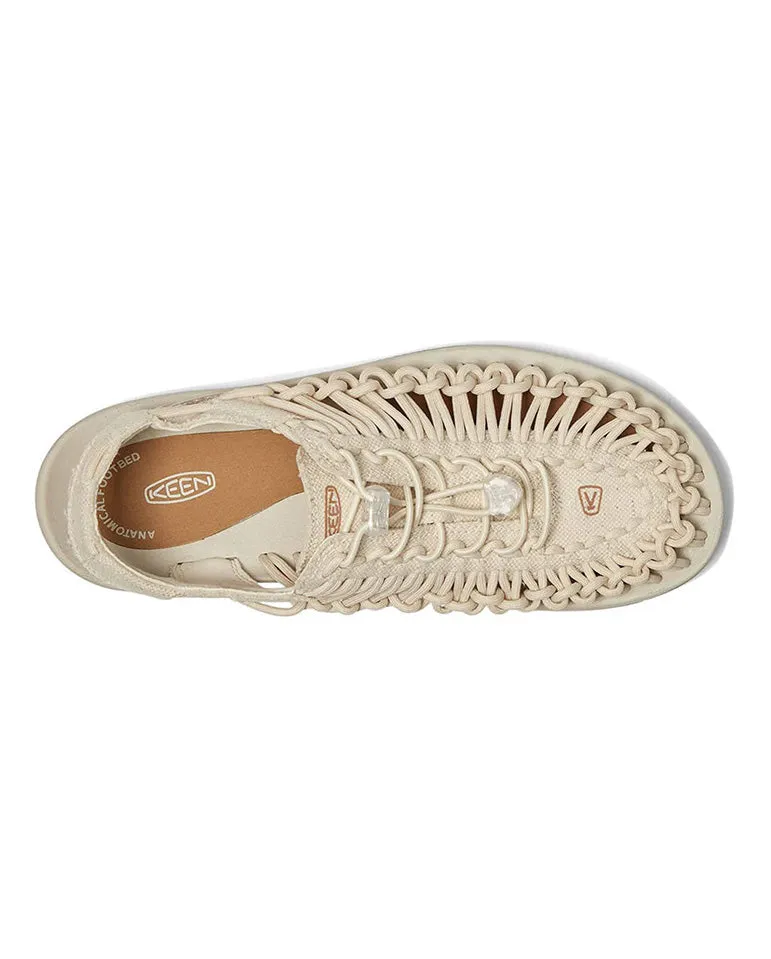 Uneek Sandal Natural Canvas/Birch