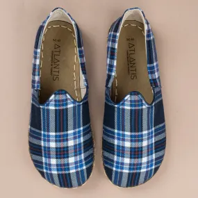 Women's Blue Plaid Barefoots