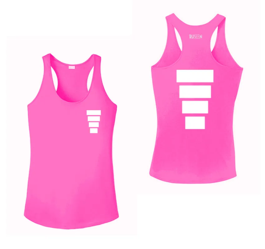 Women's Reflective Tank Top - Block