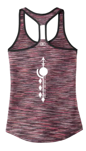 Women's Reflective Tank Top - Paths