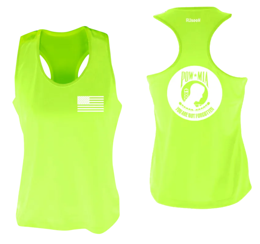 Women's Reflective Tank Top - POWMIA