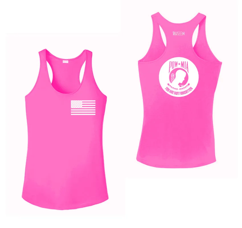 Women's Reflective Tank Top - POWMIA