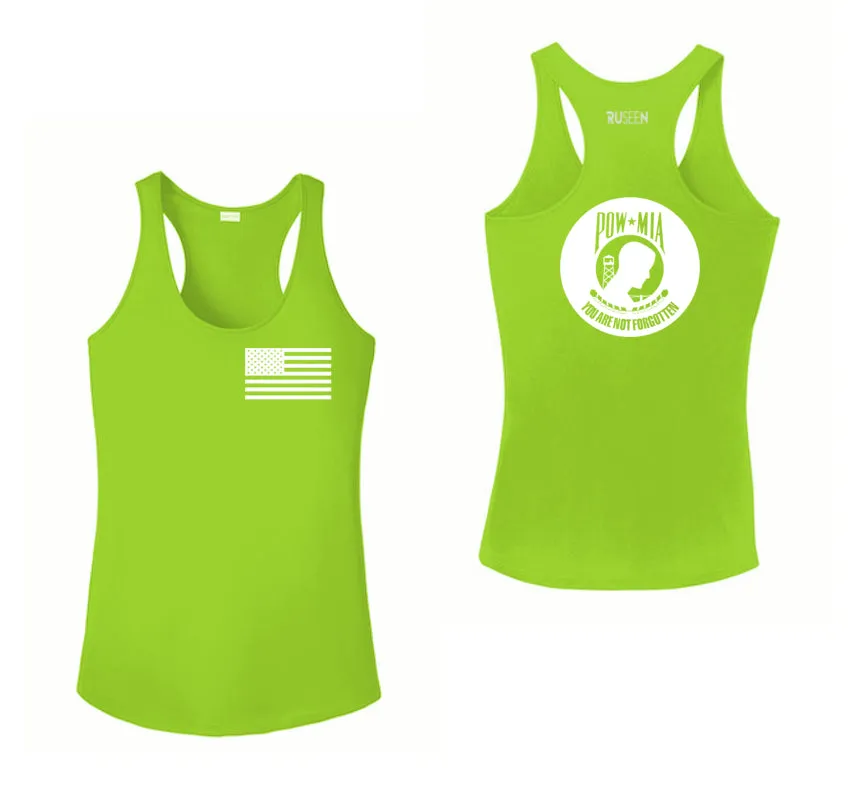 Women's Reflective Tank Top - POWMIA