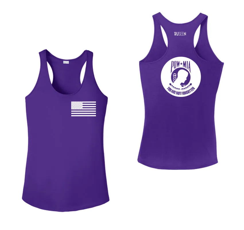 Women's Reflective Tank Top - POWMIA