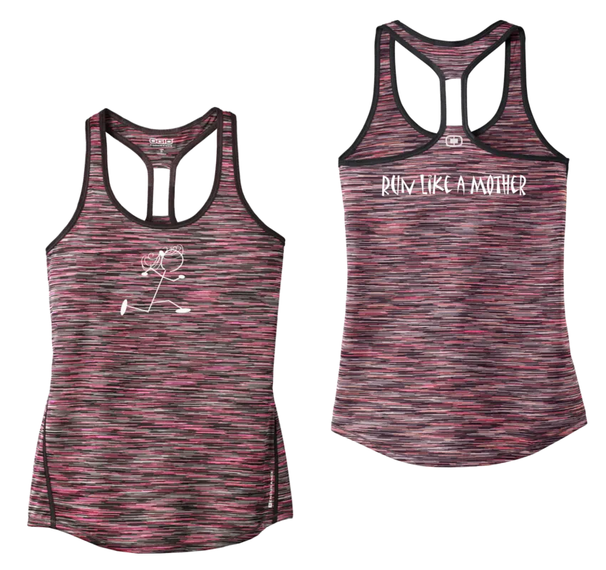 Women's Reflective Tank Top - Run Like a Mother