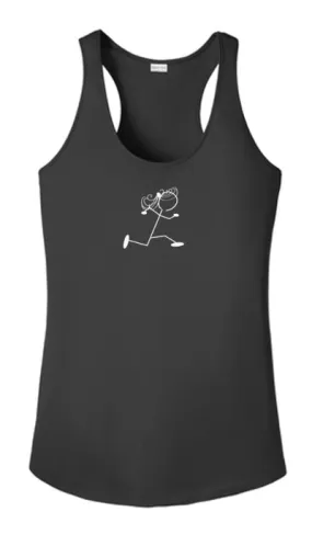 Women's Reflective Tank Top - Run Like a Mother