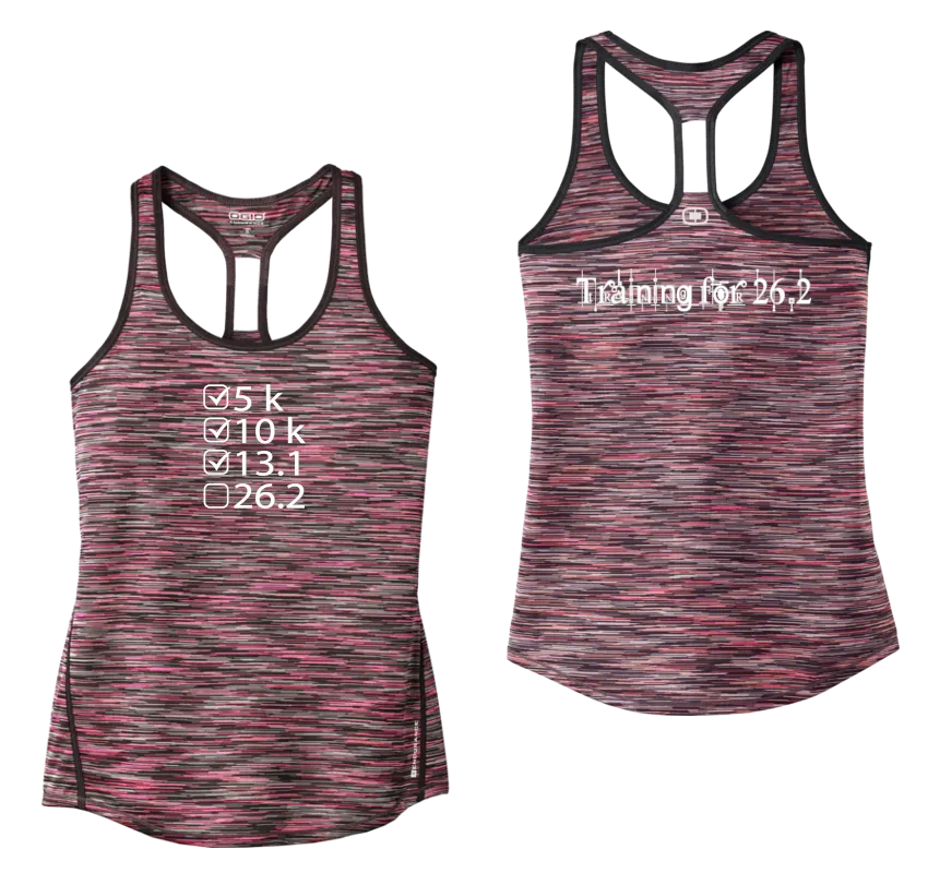 Women's Reflective Tank Top - Training for 26.2