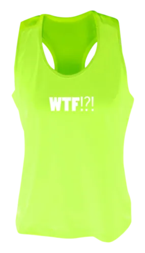 Women's Reflective Tank Top - Where's the Finish?