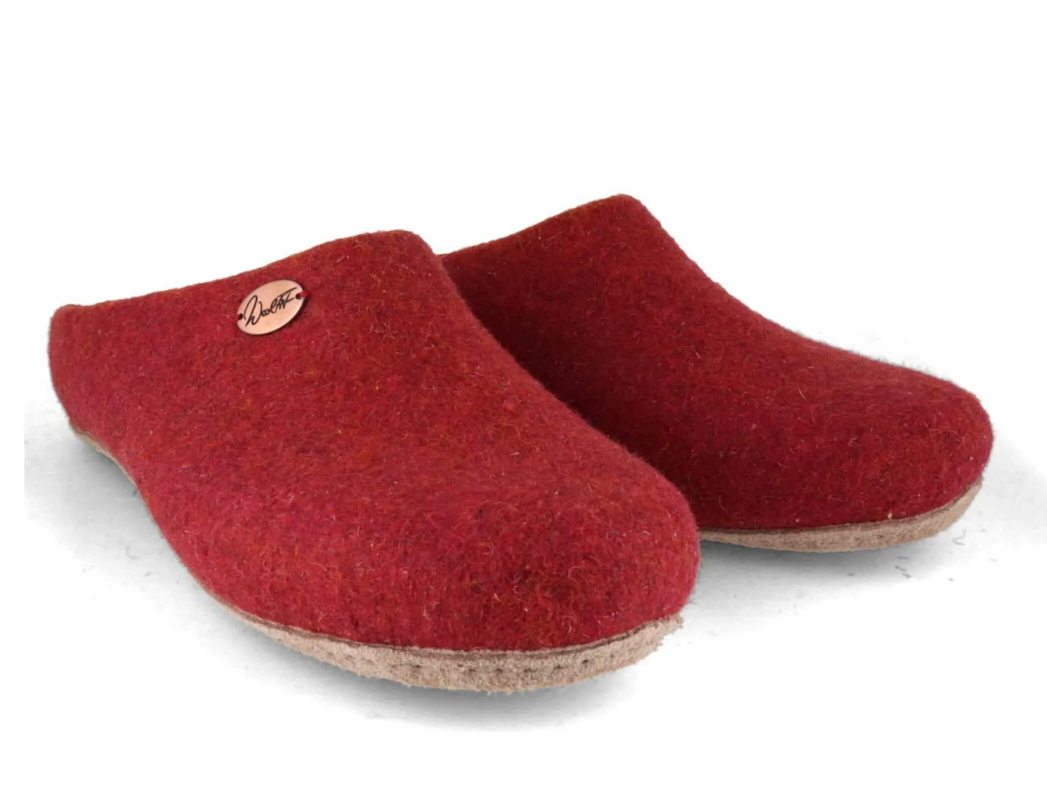 WoolFit Step | Summer Slippers with Insoles & Leather Sole