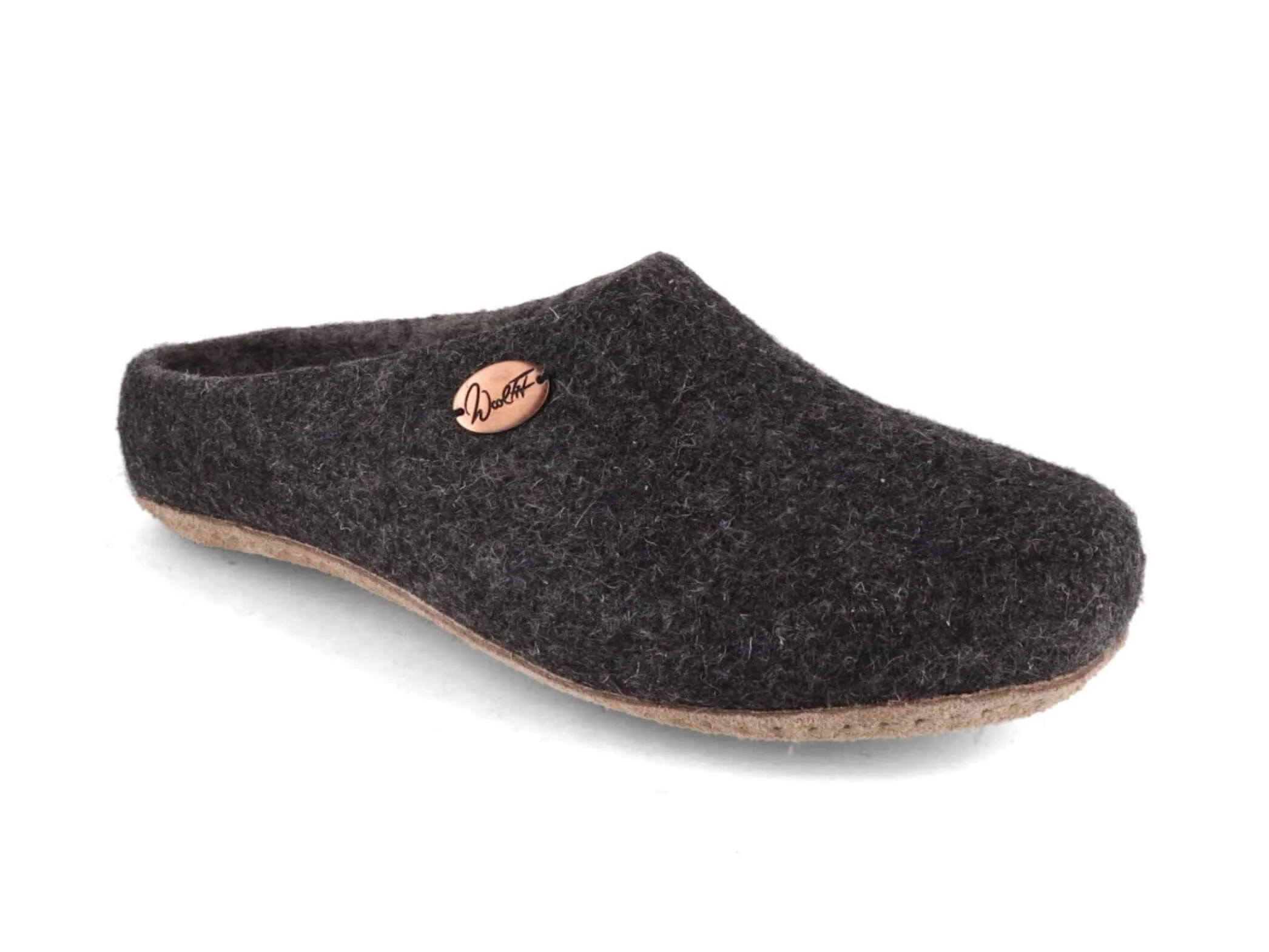 WoolFit Step | Summer Slippers with Insoles & Leather Sole