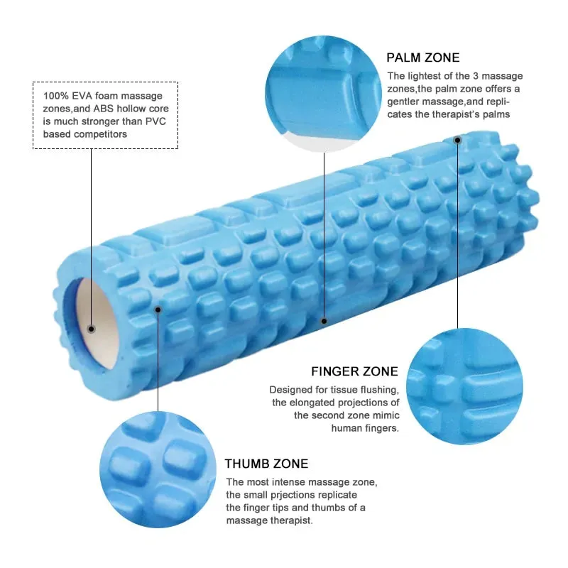 Yoga Column Gym Fitness Foam Roller - Enhance Your Workout Experience