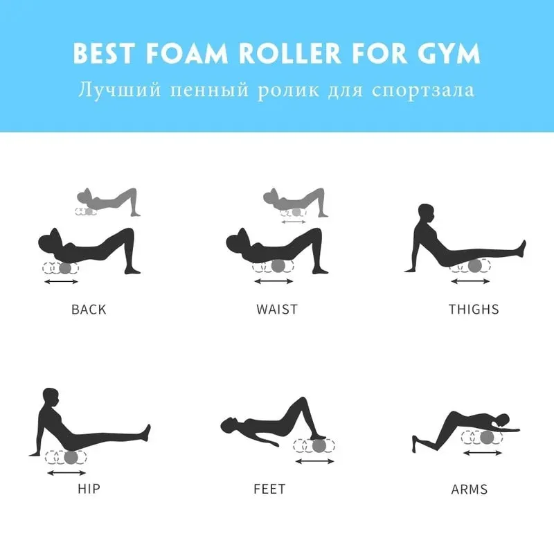 Yoga Column Gym Fitness Foam Roller - Enhance Your Workout Experience